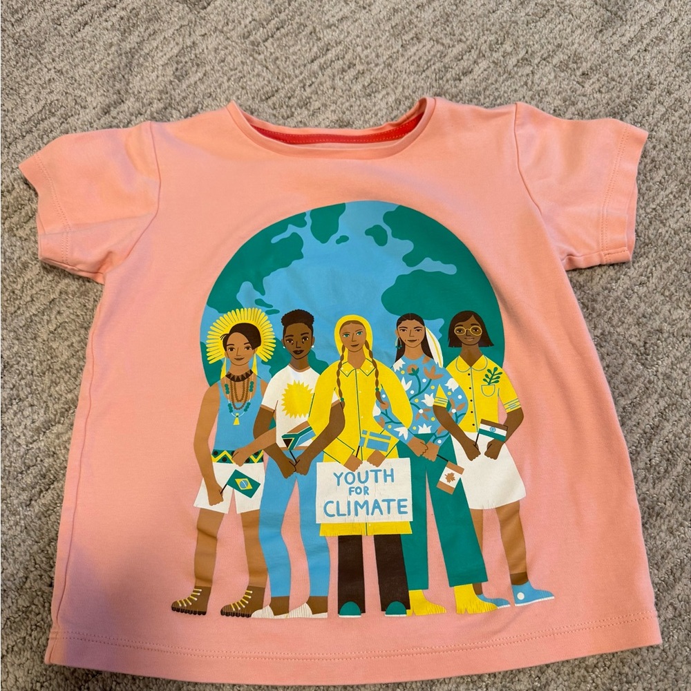 Youth Climate Pink T-Shirt